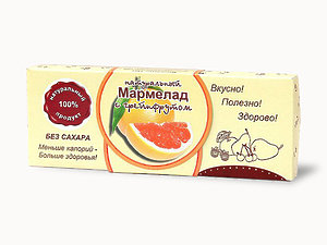  Мармелад натуральный "Грейпфрут" 140г в Мелеузе