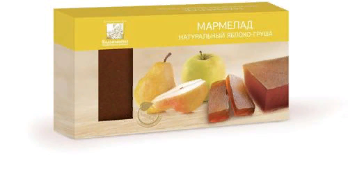  Мармелад пластовый 210г ЯБЛОКО-ГРУША в Мелеузе