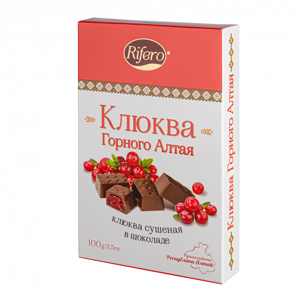  Риф и ко Конфеты "КЛЮКВА Горного Алтая" 100г         в Мелеузе