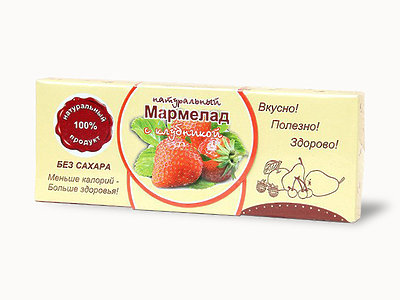 №2 Мармелад натуральный "Клубника" 140г в Мелеузе
