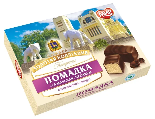  КФ МИР Помадка ШОКОЛАДНОЙ ГЛАЗУРИ 145г  в Мелеузе