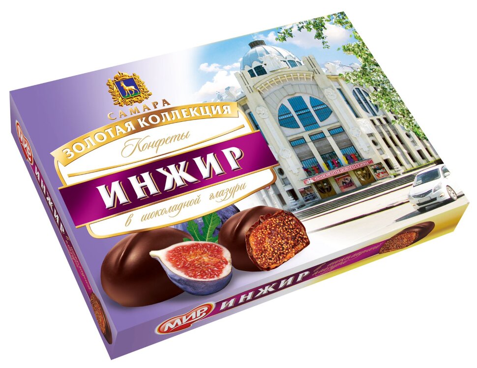 КФ МИР Инжир в шоколадной глазури 160г в Мелеузе